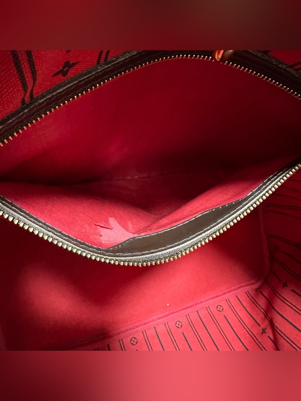 Louis Vuitton Damier Ebene Neverfull MM Tote Bag - Picture 16 of 16